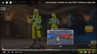 NO INTERNET PRANK IN LONE WOLF   GARENA FREE FIRE   YouTube — Mozilla Firefox 2024 04 23 13 11 46