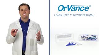 OrVance Braces Flosser - Available from the Orthodontist in Sample Packs