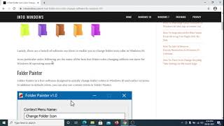 How to Change Folder Color in Windows 10