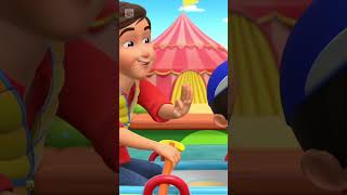 Row Row Row Your Boat, Hindi Rhymes #shorts #nurseryrhymes #kidsong #poem #shortsvideo #cartoon