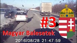 Magyar autóbalesetek (összeállítás) 3.rész | Magyar Balesetek #3