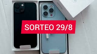 SORTEO 29/8 - Con una rifa de $250: ganá un 13PRO + 13MINI + AIRPODS