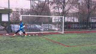 Msendo KOLOLO goalkeeper handling ball workout (part 2) 10 december 2014