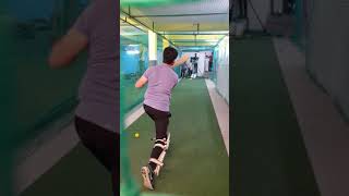 Cricket batting for fun..