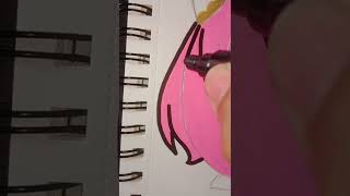 Drawing 🔥anya 🔥satisfying 😈art! #shorts #art #anime #tiktok