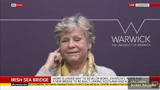 Professor Wanda Lewis - Sky News - 10.02.2020