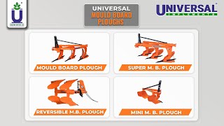 Universal Mould Board Ploughs - Universal Implements