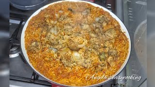 delicious carrot rice with chicken breast, easy quick and delicious #food #delicious #viral #dinner