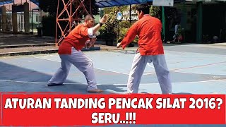 Sesi Latihan Sparring Pencak Silat dan Perkenalan Aturan Tanding 2016