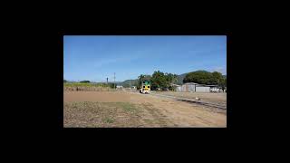 A sugar cane locomotive at Gordonvale Queensland. #canetrains #shorts #narrowgauge #railway