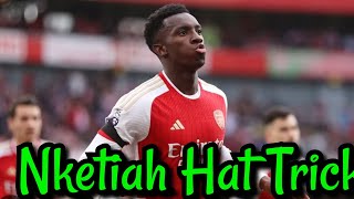 Eddie on his first hatrrick! | ARSENAL | FBTV