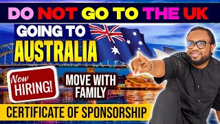 Choose Australia Over The UK: Certificate Of Sponsorship Available | WakaWakaDoctor.com