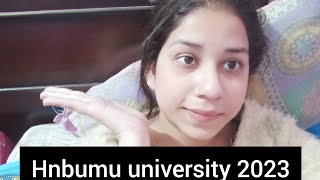 Hnbumu University 2023