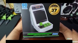 Astro City mini Unboxing and playing