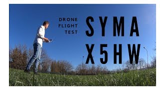 Latanie dronem SYMA X5HW