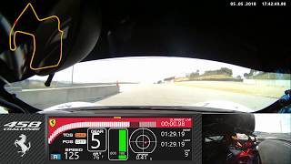 458 Challenge Laguna Seca JWJr Fastest Lap 2018