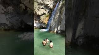 Neer Gaddu waterfalls in Rishikesh