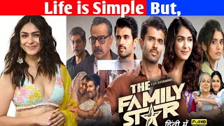 The Family Star⭐ Full Movie Review, Vijay devkonda ❤️ mrunal Filmi yatra