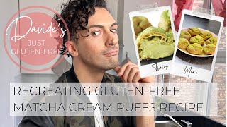 Recreating Gluten-Free Matcha Cream Puffs Recipe