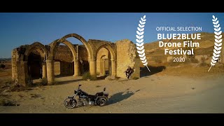 Drone VS Harley Davidson #Agios Sozomenos vilage#  Cyprus