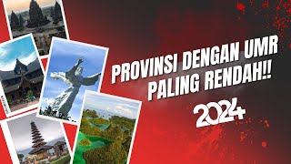 DAFTAR LENGKAP UMR TAHUN 2024 DI 38 PROVINSI DI INDONESIA DARI YANG TERENDAH SAMPAI TERTINGGI! ❤️🇮🇩🤍