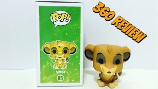 Lion King SIMBA Funko Pop Disney #85 360 Review | Funko Pop! Asia