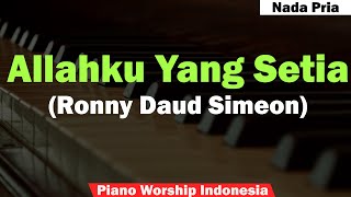 Allahku Yang Setia Karaoke Piano Versi Pria