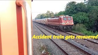 Accident fired EXECUTIVE EXPRESS ||  16308 Kannur - Alappuzha Executive Express  || Indian Railways