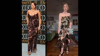 #selenagomez  #oscardelarenta #emmys2024 #redcarpet #fashion