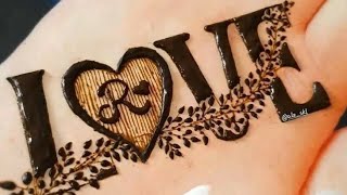 Alphabet mehndi designs| mehndi design 2023| stylist girl