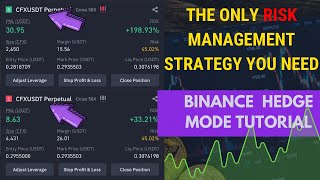 Increase your profitability with Binance Hedge Mode Strategy | Tutorial | BINANCE FUTURES