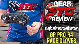 Alpinestars GP Pro R4 Motorcycle Gloves Review from SportbikeTrackGear.com