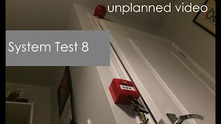 System Test 8 Fire Alarm | Bedroom System