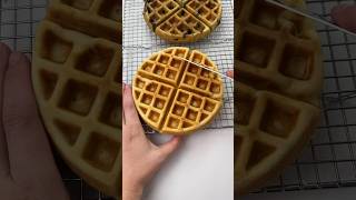 SUPER CRISPY WAFFLES 🧇✨ (no buttermilk!)