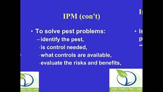 Principles Of Pest Controlاساسيات محاربة الافات