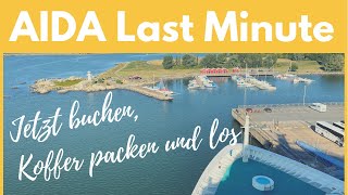 AIDA Last Minute Angebote - Ahoi Tour ab Kiel ab EUR 399,00 in der Balkonkabine