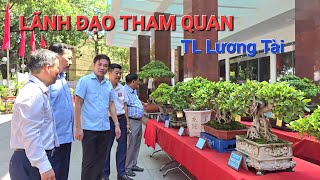 LÃNH ĐẠO TỈNH BẮC NINH & HUYỆN LƯƠNG TÀI tham quan cây ngày KHAI MẠC TL Lương Tài .