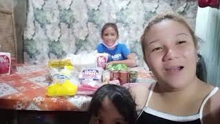 MAY BIYAYANG NATANGGAP GALING SA SPONSOR || PINAMILI NAMIN NG GROCERY