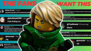 WHAT NINJAGO FANS WANT FOR Ninjago Dragons Rising SEASON 2!!!