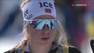 MW IBU WORLD CHAMPIONHIPS BIATHLON. POKLJUKA. SLOVENIA. MASS START. Women 12.5km _21_02_2021