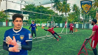 I TRAINED WITH CHENNAYIN FC GOALKEEPER AT FUTURE GOALKEEPER