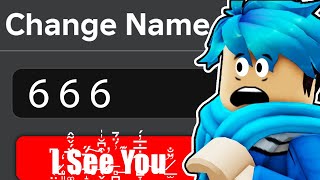 NEVER USE this NAME on ROBLOX...