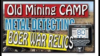 Metal detecting an old Boer War CAMP - Makro Anfibio