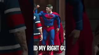 evil superman flexing his muscles funny moments #elanip #elaniphighlights #gta5 #gta5rp