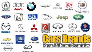 Cars Brands from different countries #car #cars #different #electric @DlanCars @CarsForYou