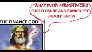 WHAT EVERY PERSON FACING FORECLOSURE AND BANKRUPTCY SHOULD KNOW.