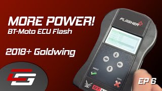 BT-MOTO ECU flash on 2023 Honda Goldwing - SECOND ATTEMPT | Cruiseman's Garage