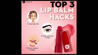 Top 3 lip balm Hacks!!! 💄