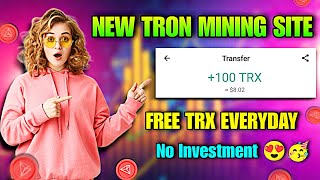 Best Tron TRX Cloud Mining Website | TRX New Site Today | TRX Mining Today | TRX Mining Site | Trx