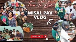 Hum chale Misal Pav khane 🥳....Enjoy the video😋😋 #food #party #enjoy #foodie #foodvlog #foodblogger